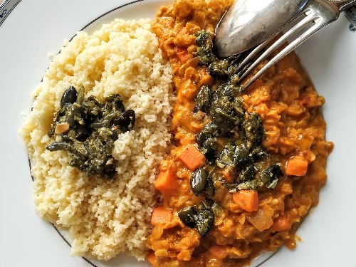 dahl lentilles corail butternut les beuqueries de sabine livraison entreprise domicile