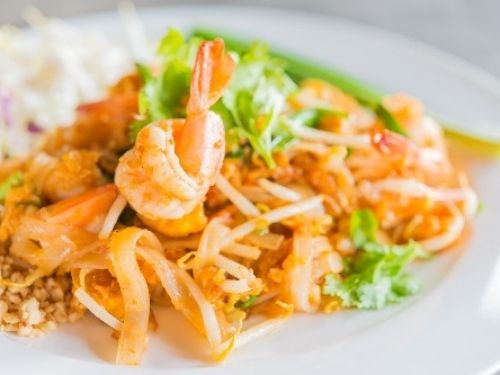 Pad thai aux crevettes les beuqueries livraison domicile entreprise